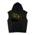 DIGITAL OVERDOSE - Unisex Panel Mesh Sleeveless Hoodie