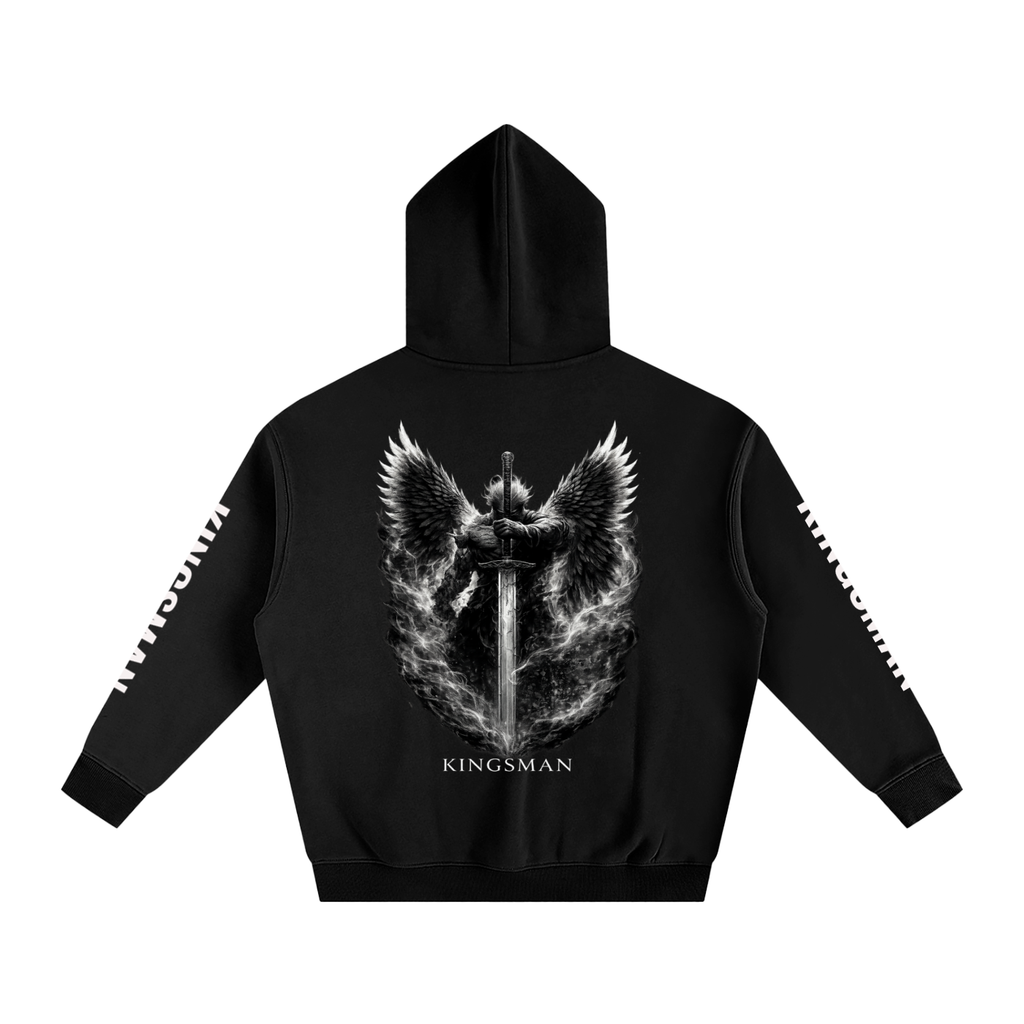 KINGSMAN RISING GSU ERA 1. Oversize Fleeced Hoodie
