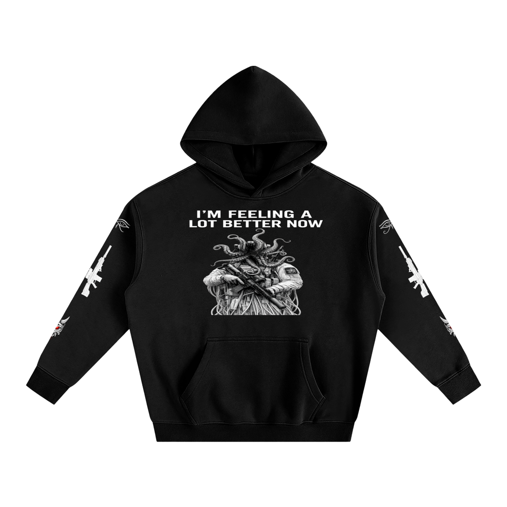FEELING BETTER GSU ERA 2. Oversize Fleeced Hoodie