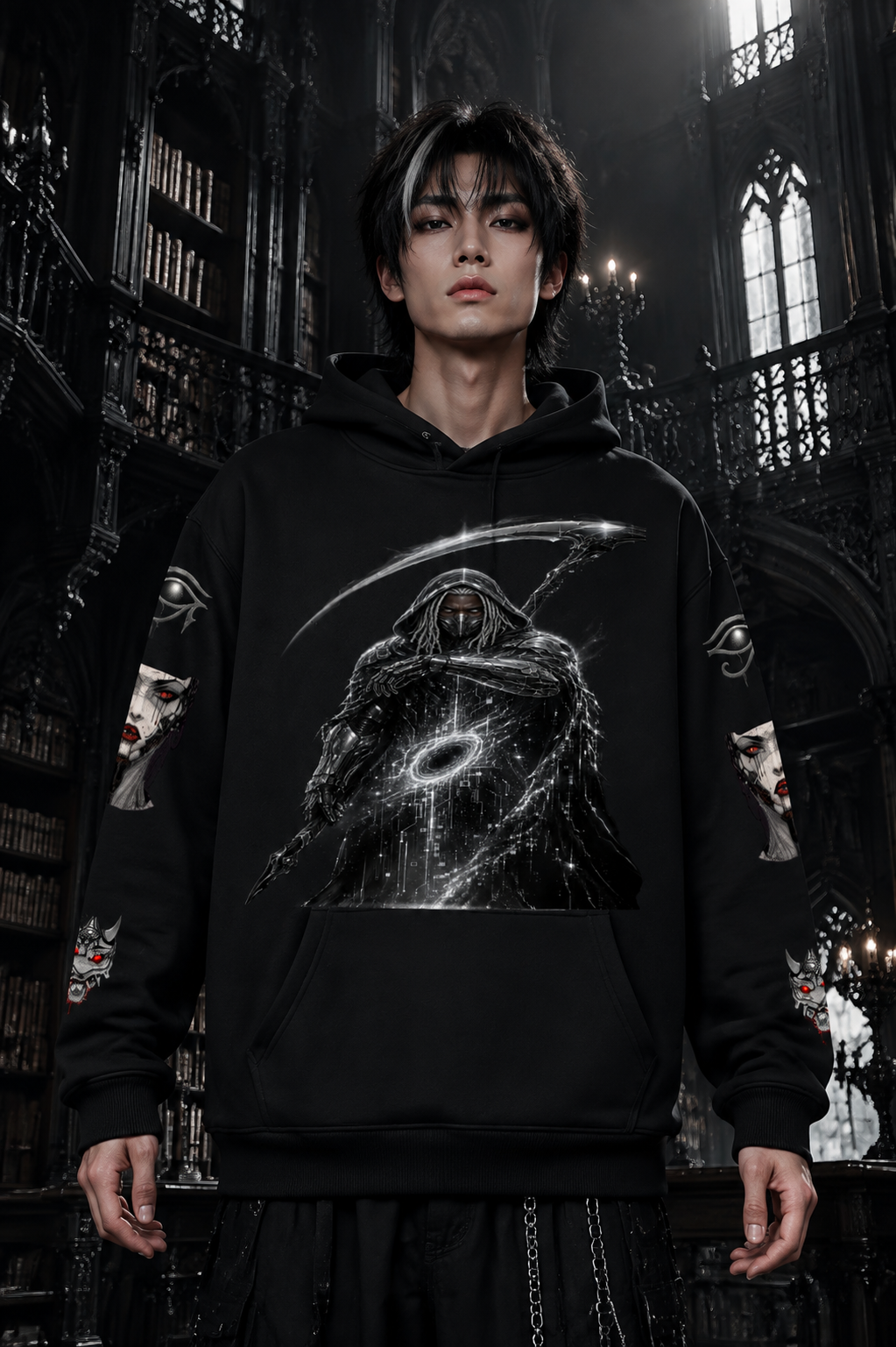 SHADOWFALLER - ERA 1 - Oversize Fleeced Hoodie