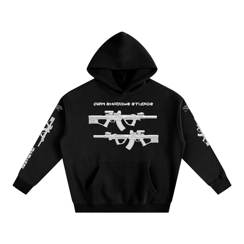 BLACK ARROW ARMS #1 GSU ERA 2. Oversize Fleeced Hoodie