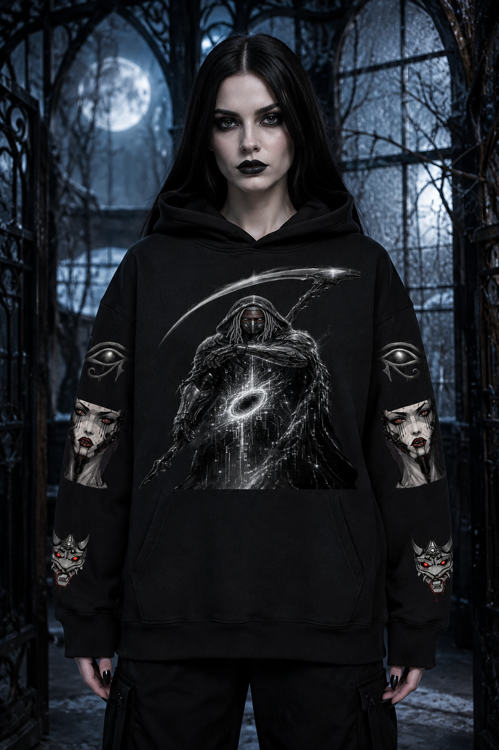 SHADOWFALLER - ERA 1 - Oversize Fleeced Hoodie