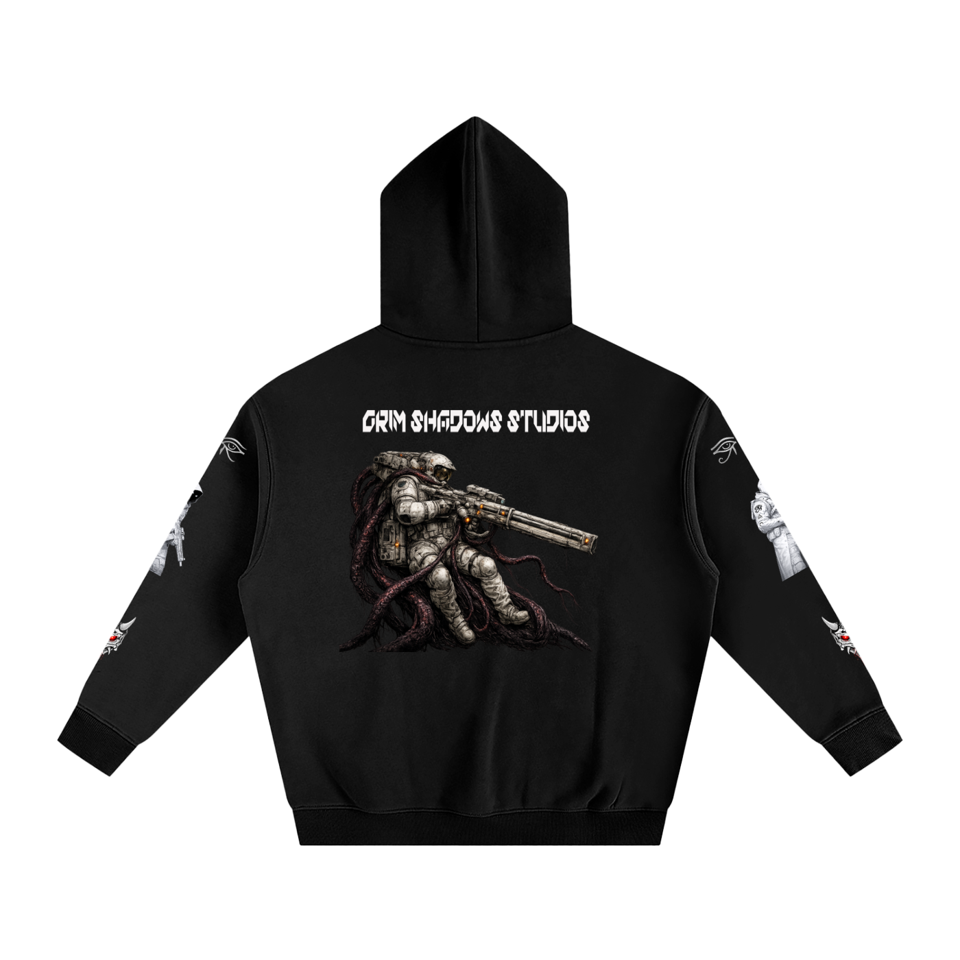 VOID EXPLORER GSU ERA2. Oversize Fleeced Hoodie
