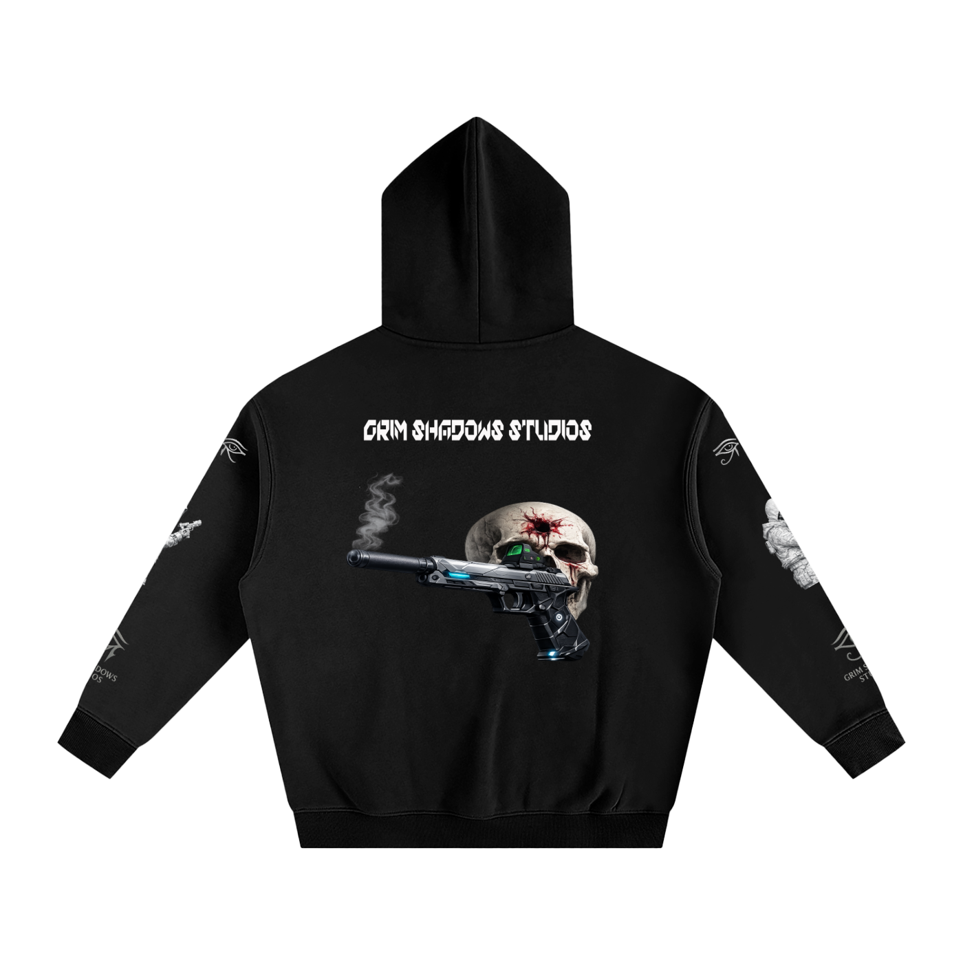 BULLSEYE GSU ERA 2. Oversize Fleeced Hoodie