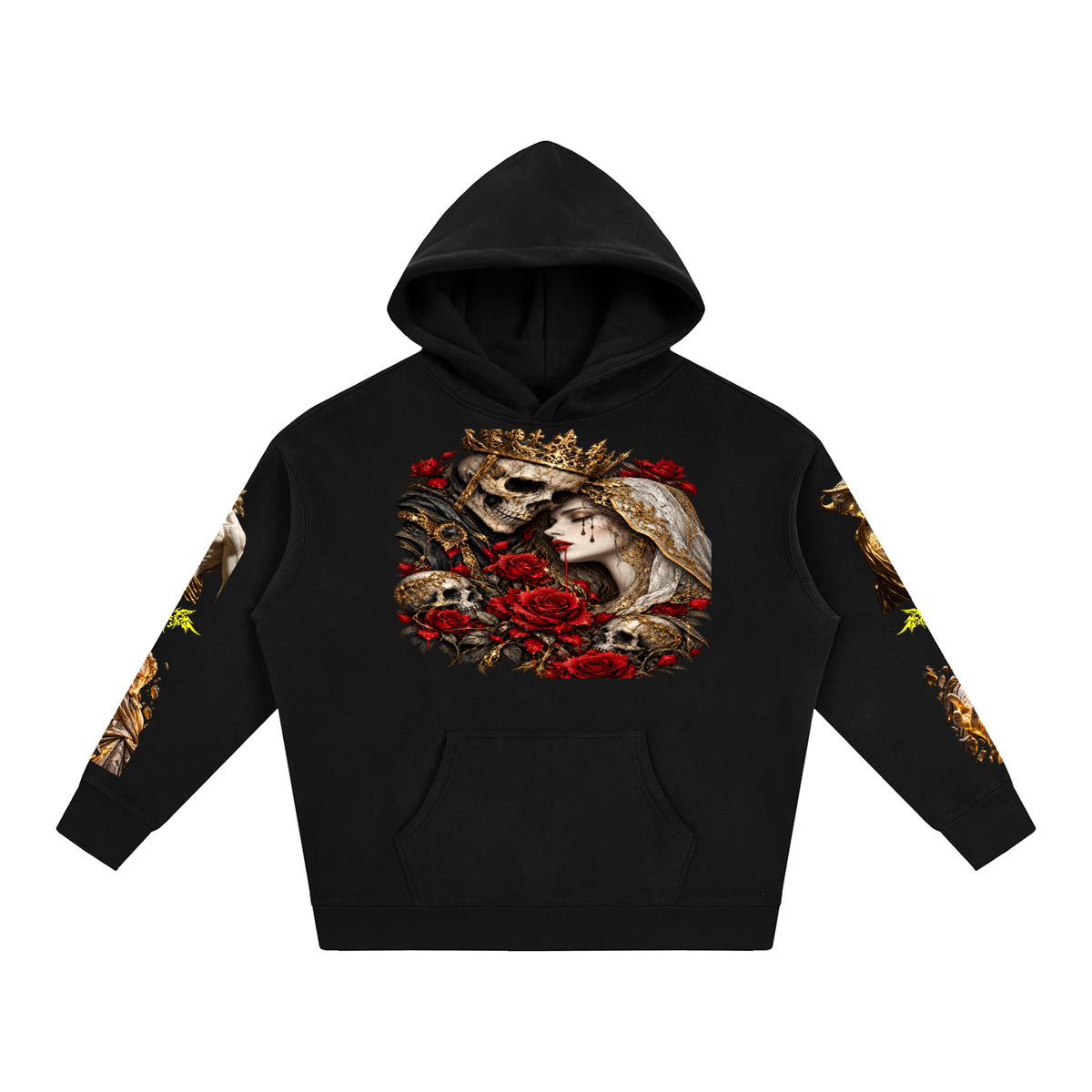 DEATH AND THE MADIEN - Oversize Fleeced Hoodie