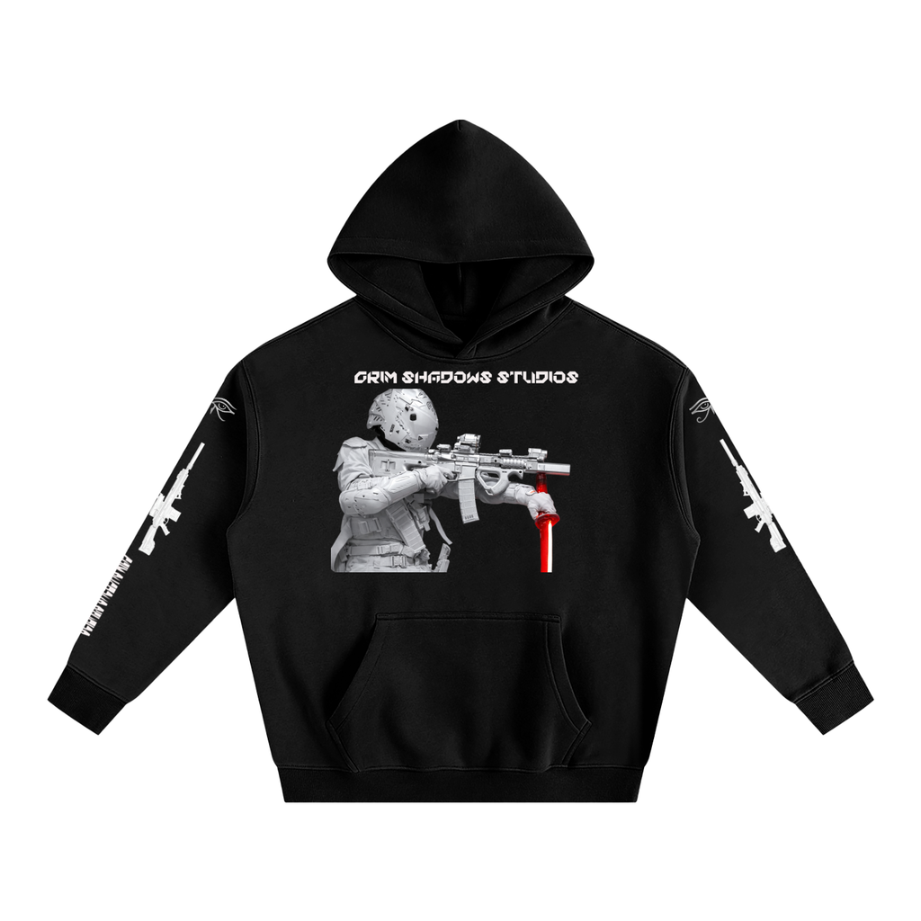 CORPORATE AGENT GSU ERA 2. Oversize Fleeced Hoodie