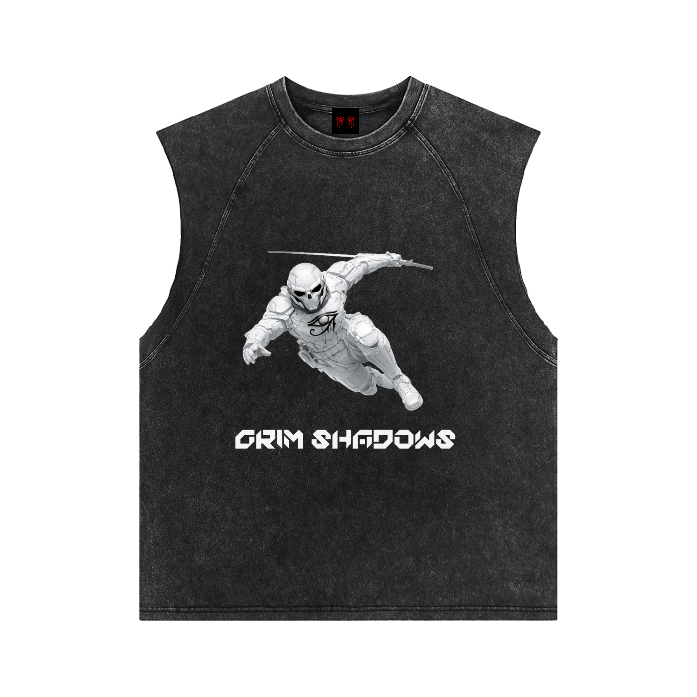 CODEX KNIGHT GSU ERA 3. Snow Washed Tank Top