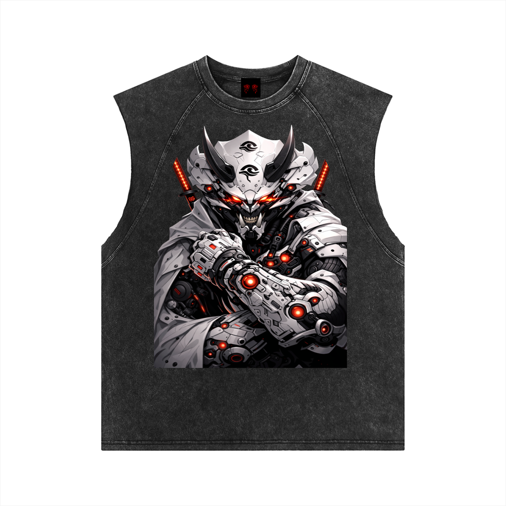 HOUSE DRAGON GSU ERA 3. Snow Washed Tank Top