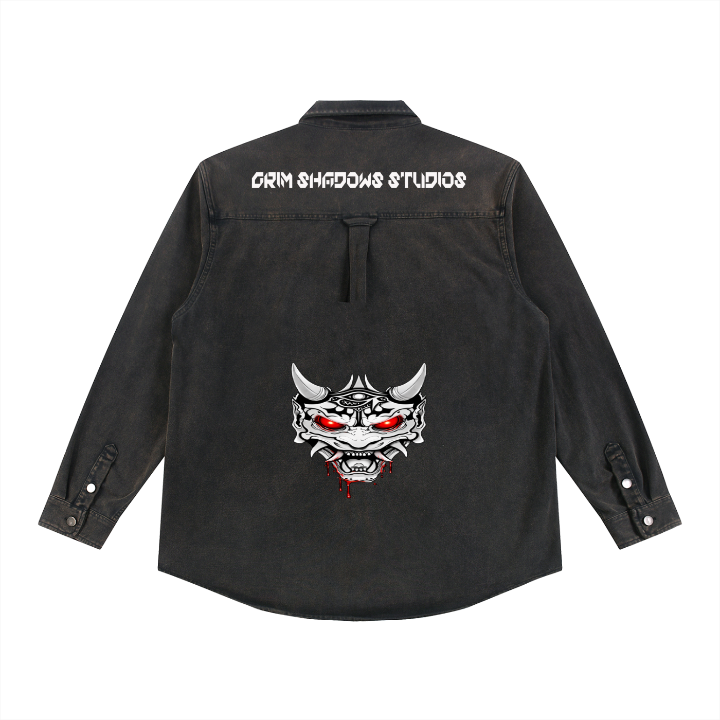 Denim Vintage Washed Heavyweight Jacket- ONI ARMS COLLECTION GSU ERA 2