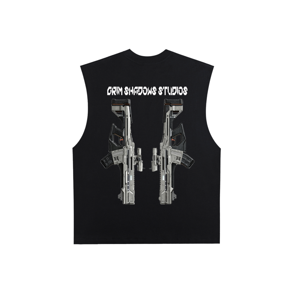 Raw Edge Cotton Tank Top- ARMS 4 GSU ERA 2/3
