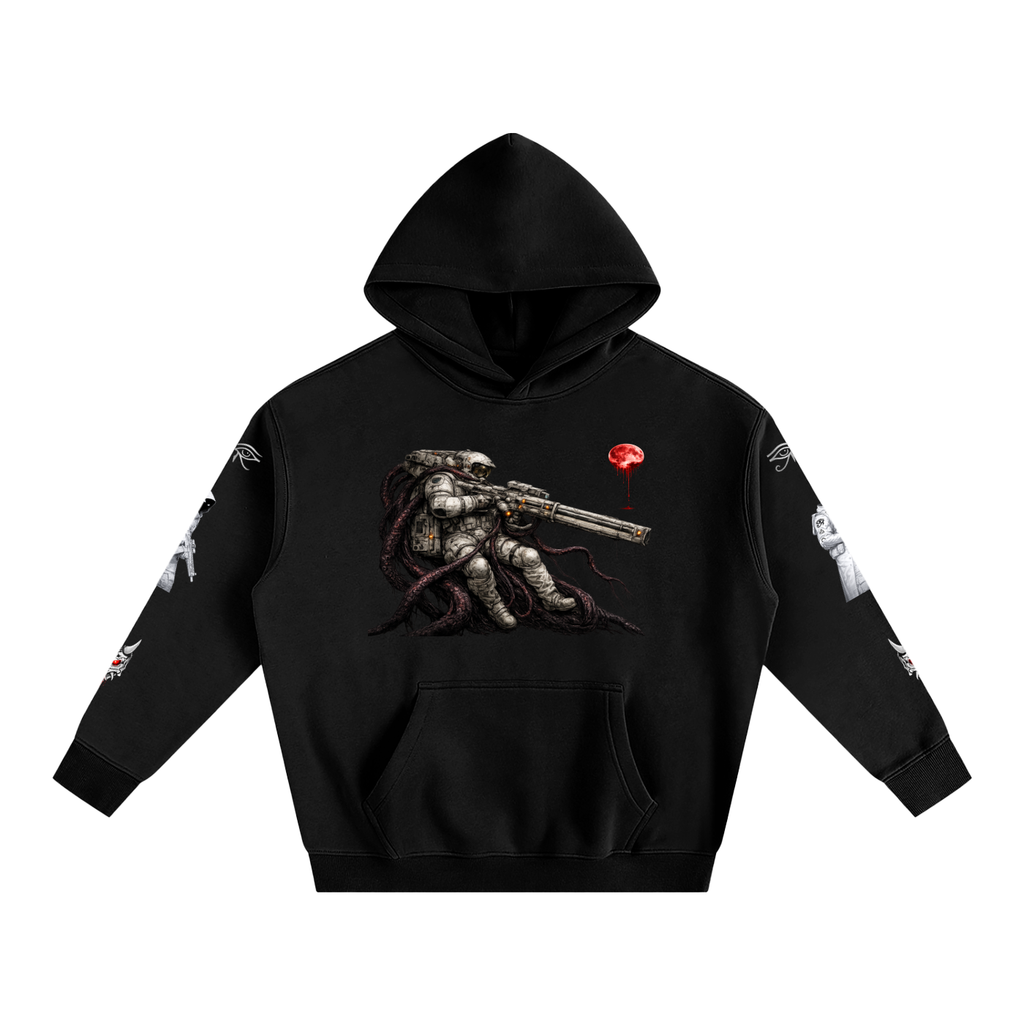 VOID EXPLORER GSU ERA2. Oversize Fleeced Hoodie
