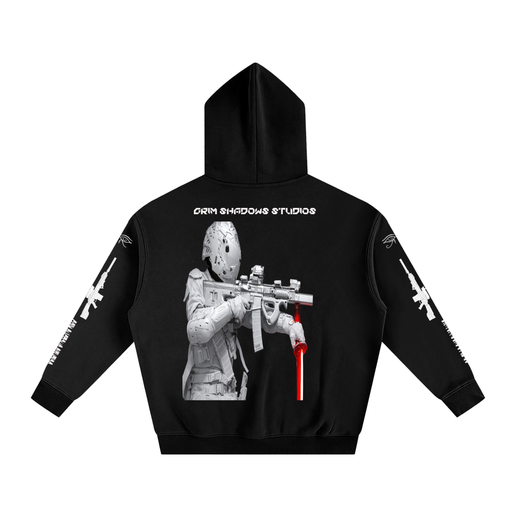 CORPORATE AGENT GSU ERA 2. Oversize Fleeced Hoodie