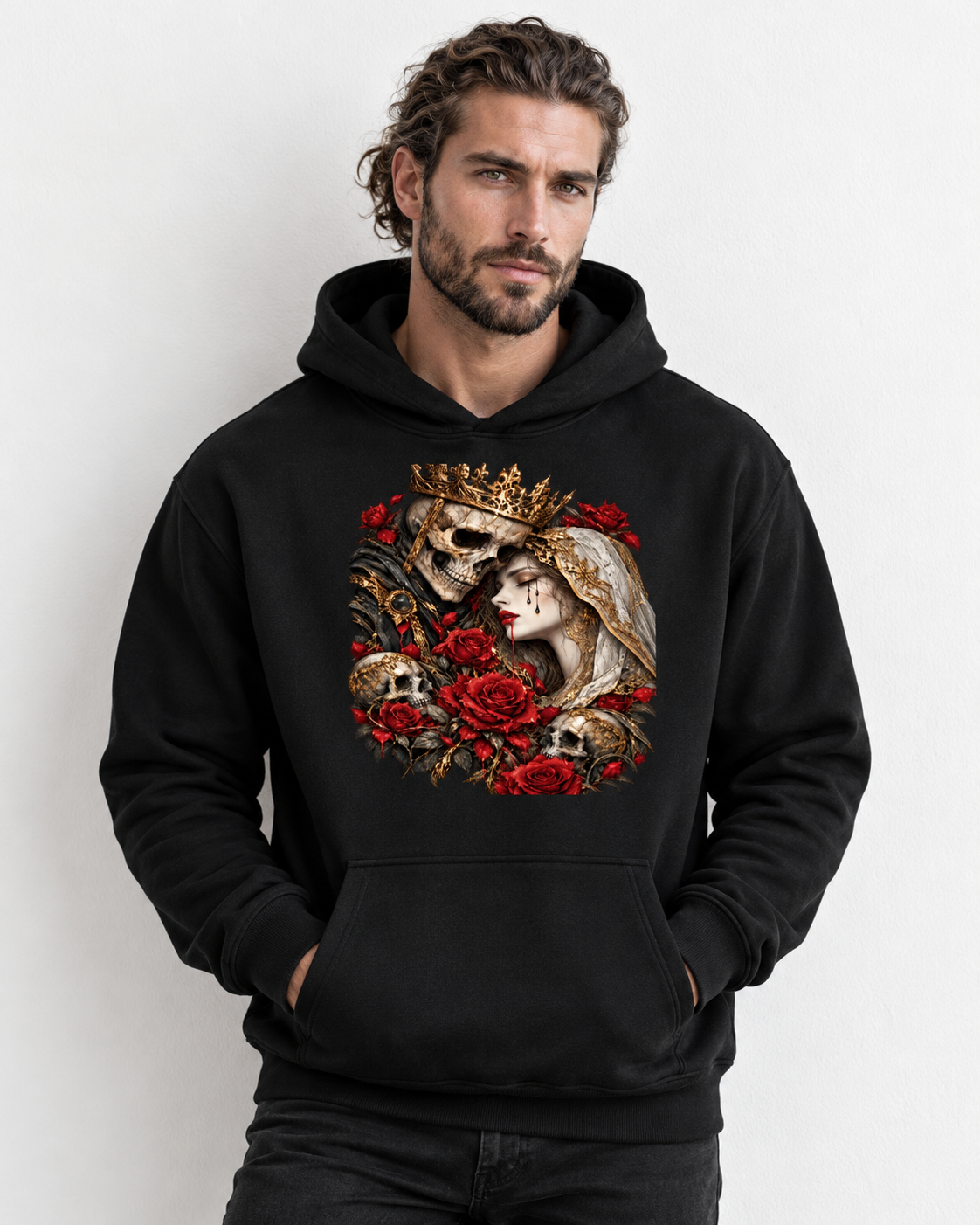 DEATH AND THE MADIEN - Oversize Fleeced Hoodie