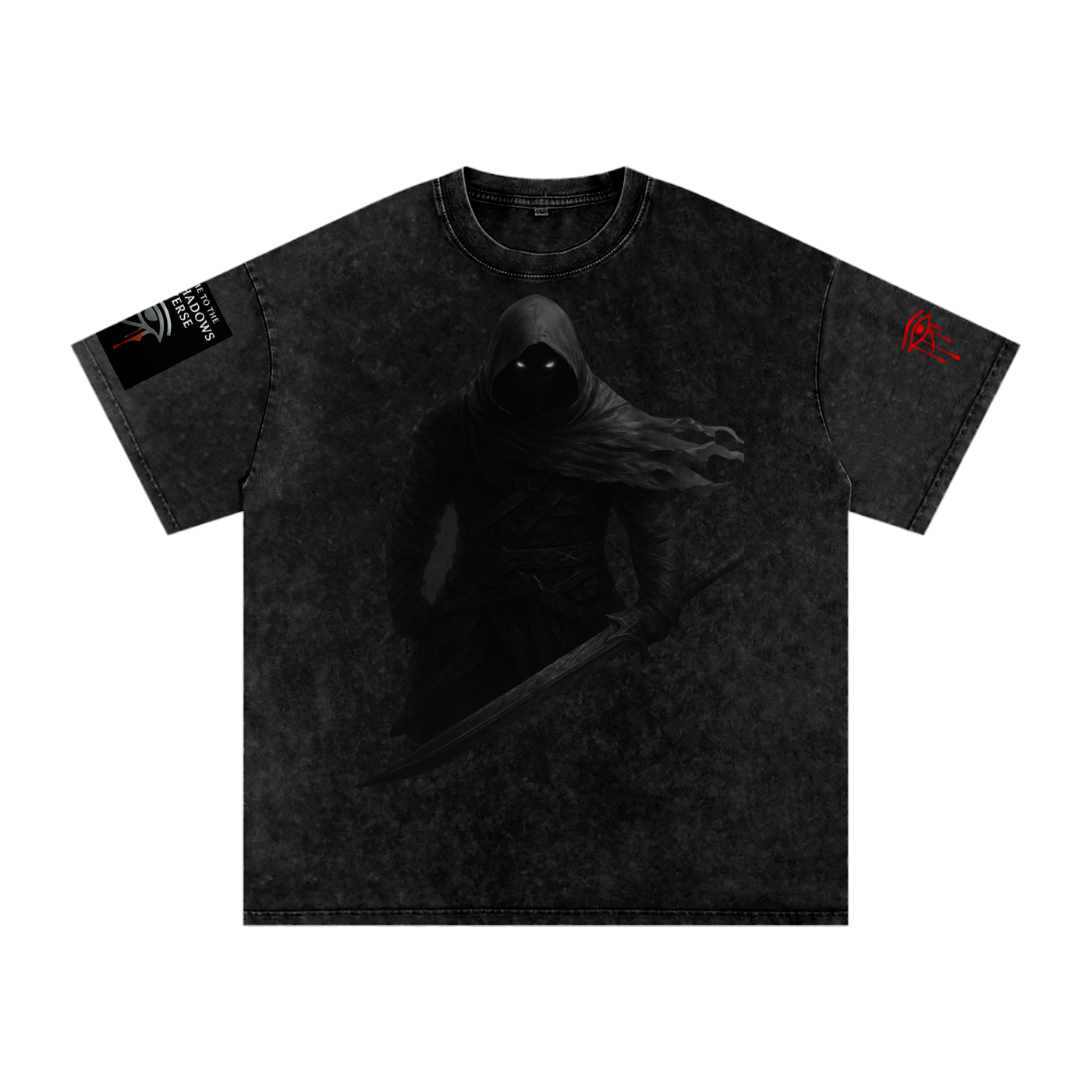 KANE -GSU ERA 1. Snow Washed Oversized Cotton T-Shirt