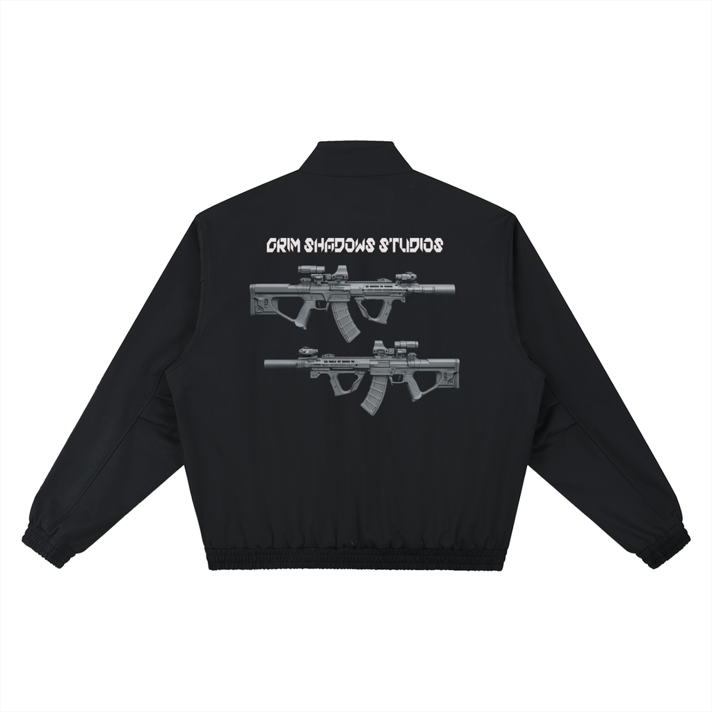 BLACK ARROW ERA 2- GUN NUT - Stand Collar Bomber Jacket
