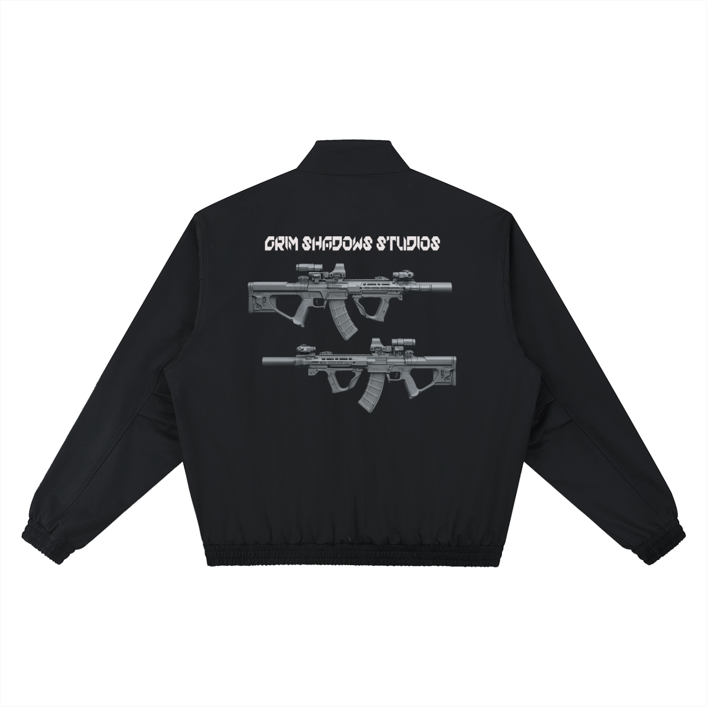 BLACK ARROW ERA 2- GUN NUT - Stand Collar Bomber Jacket