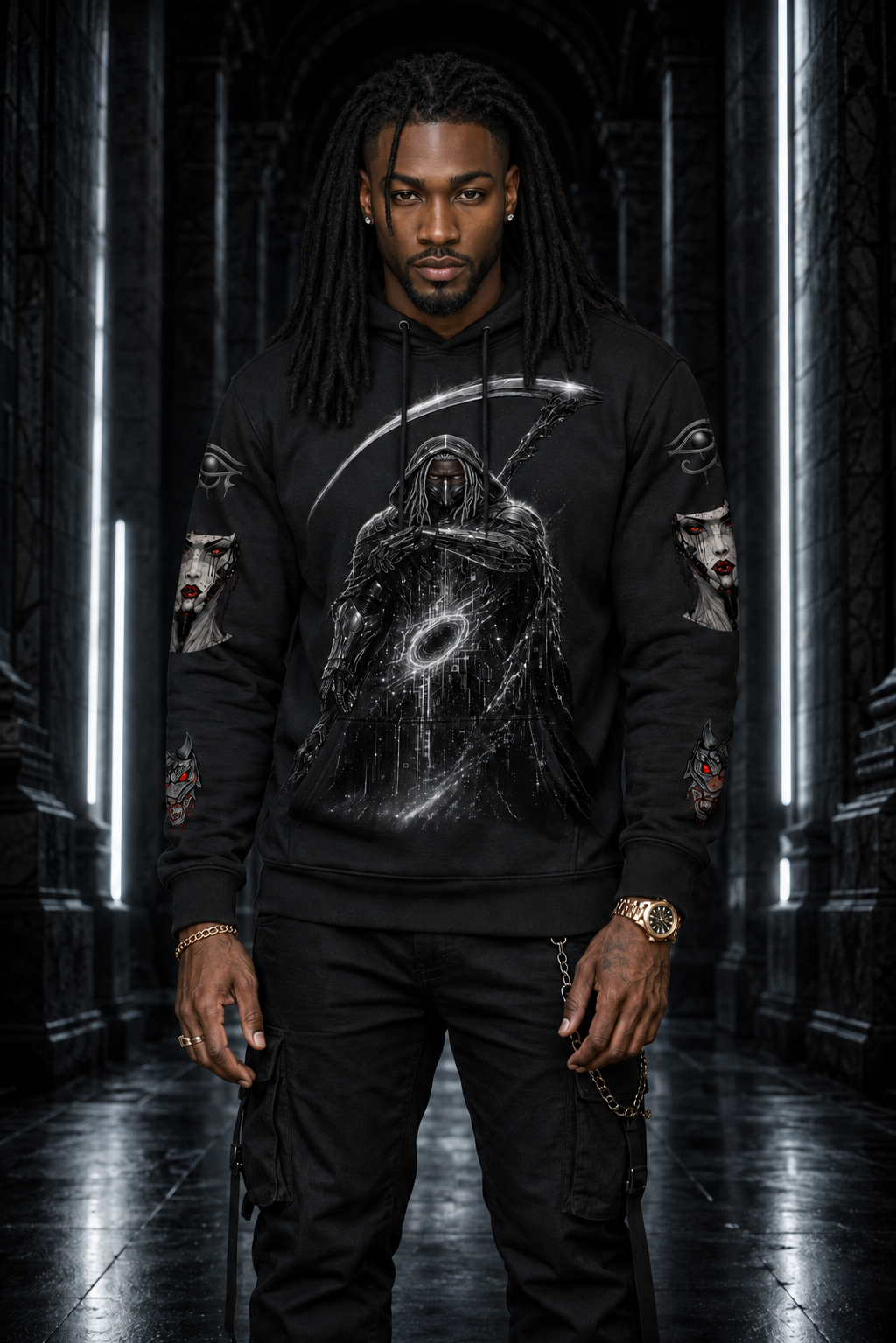 SHADOWFALLER - ERA 1 - Oversize Fleeced Hoodie
