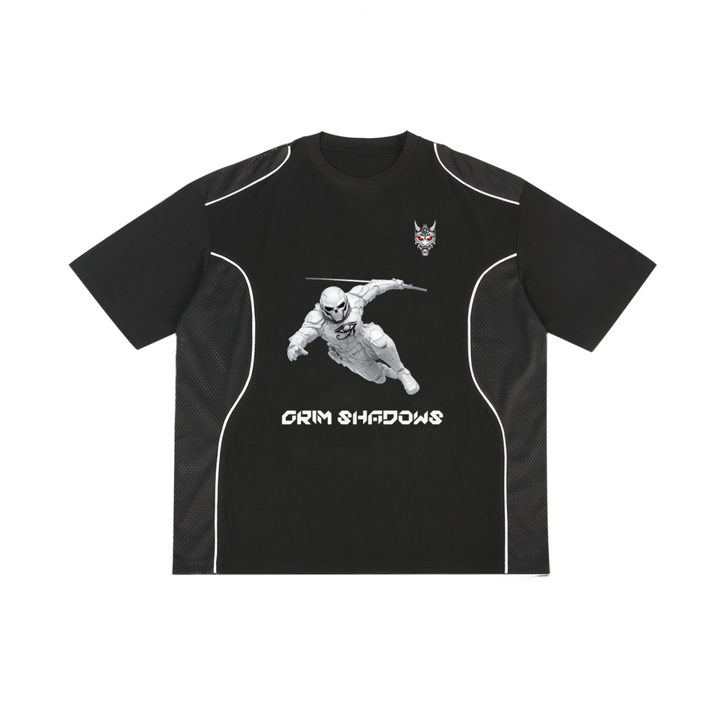CODEX KNIGHT GSU ERA 3. Contrast Piped Panel T-Shirt