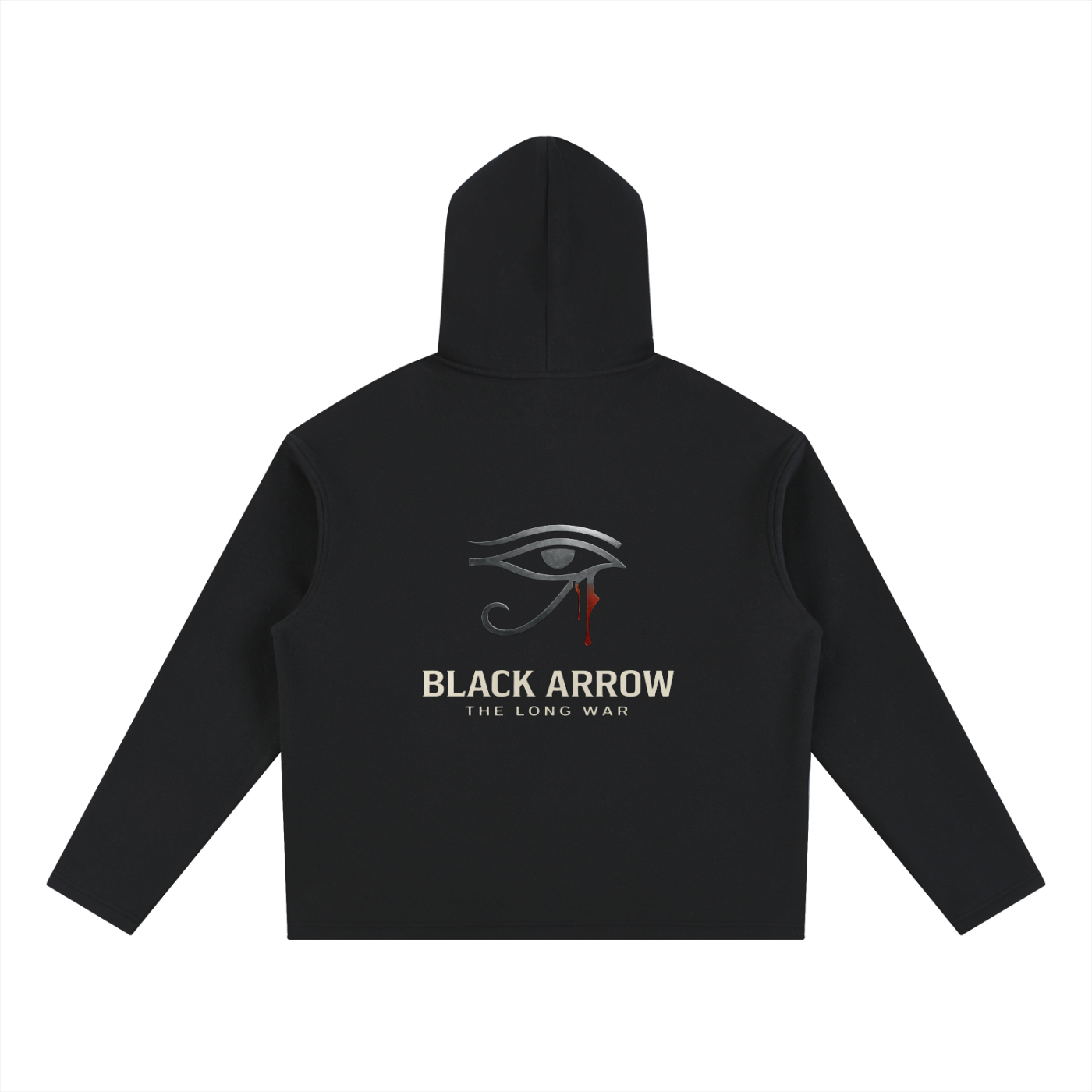 BLACK TEAM AGENTS GSU CYBERPUNK ERA 2. Oversized Fleece Hoodie