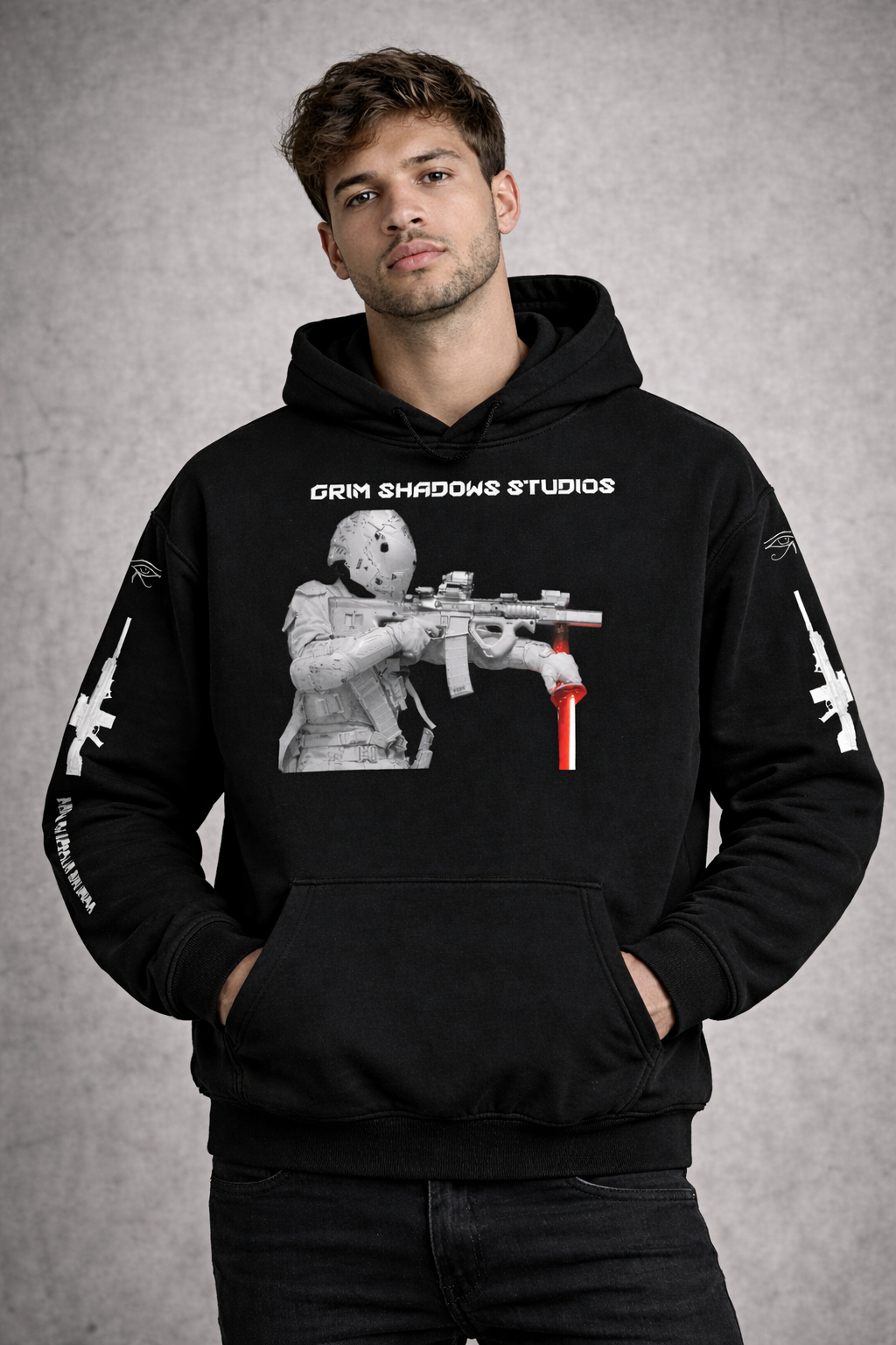 CORPORATE AGENT GSU ERA 2. Oversize Fleeced Hoodie
