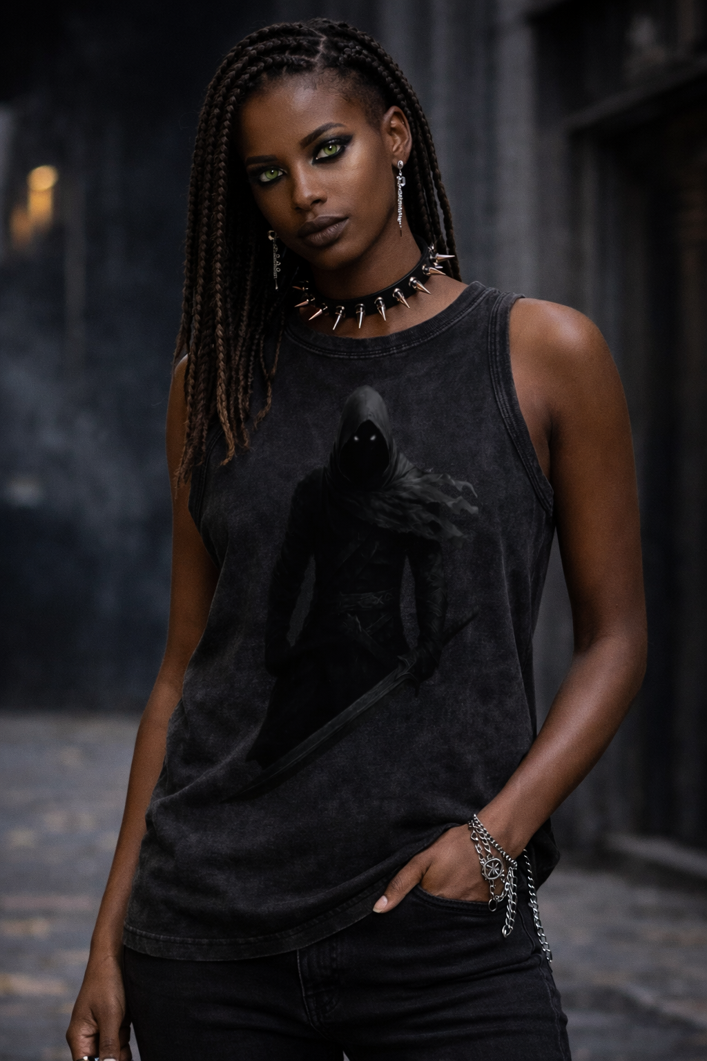 KANE GSU ERA1. Female Snow Washed Tank Top