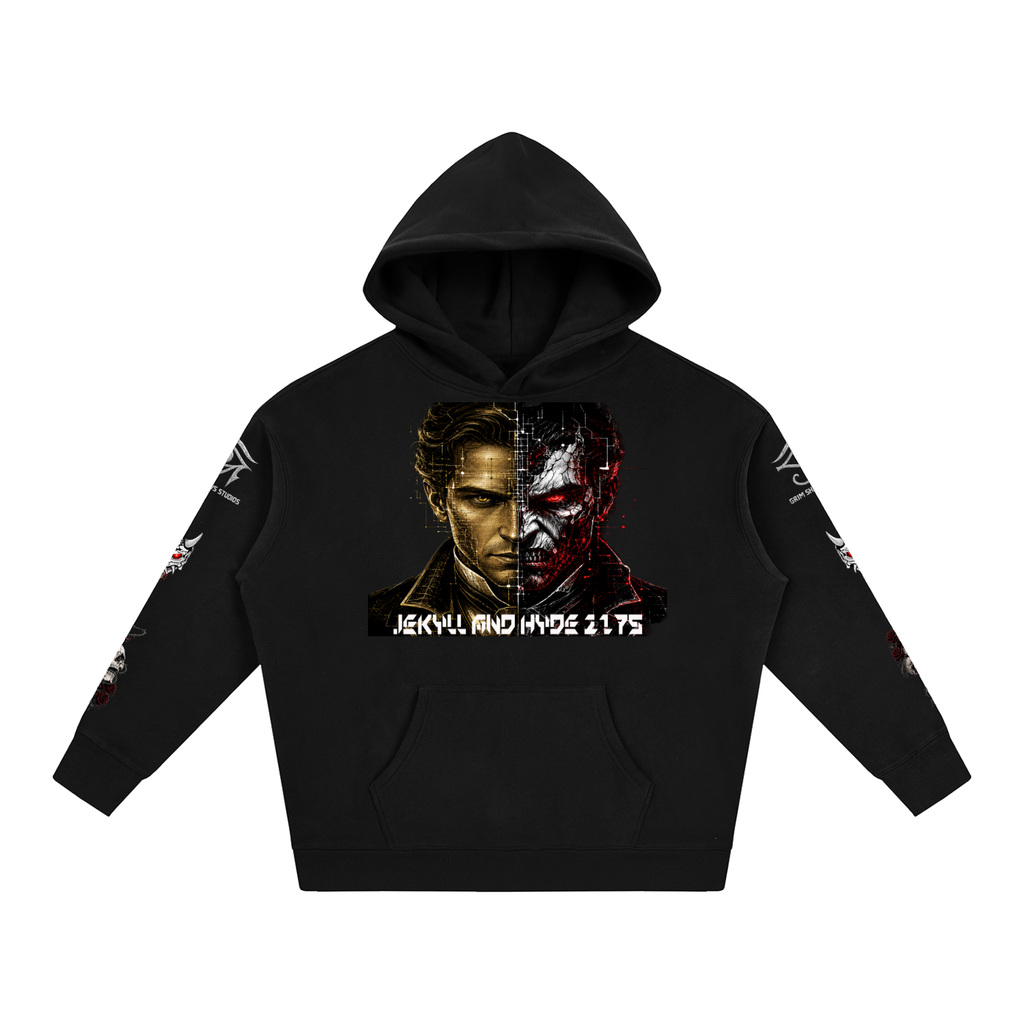 JEKYLL AND HYDE 2175 - GSU 2 - Oversize Fleeced Hoodie