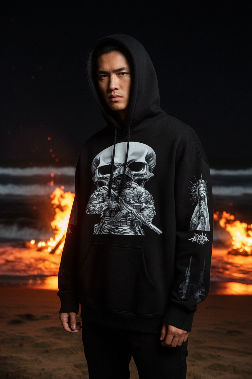 Asian Male - Beach Night