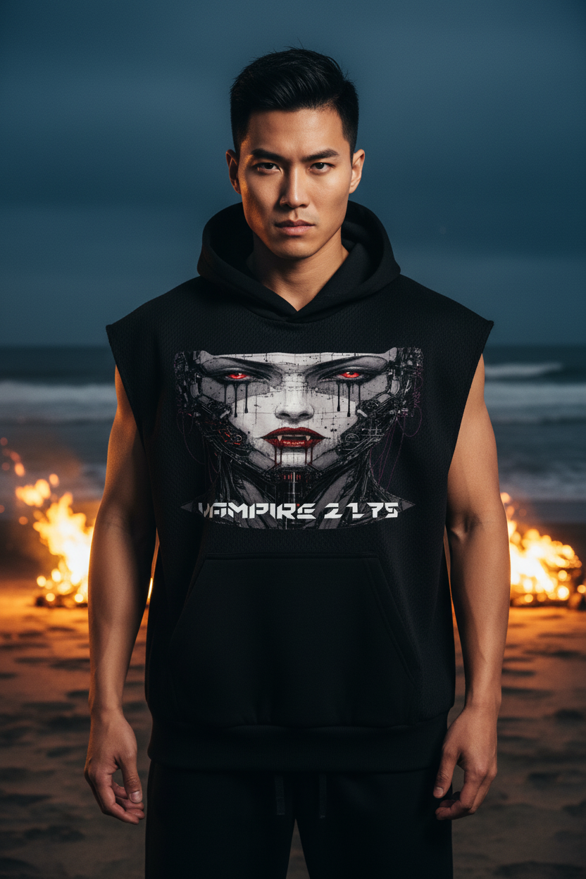 Asian Male - Beach Night
