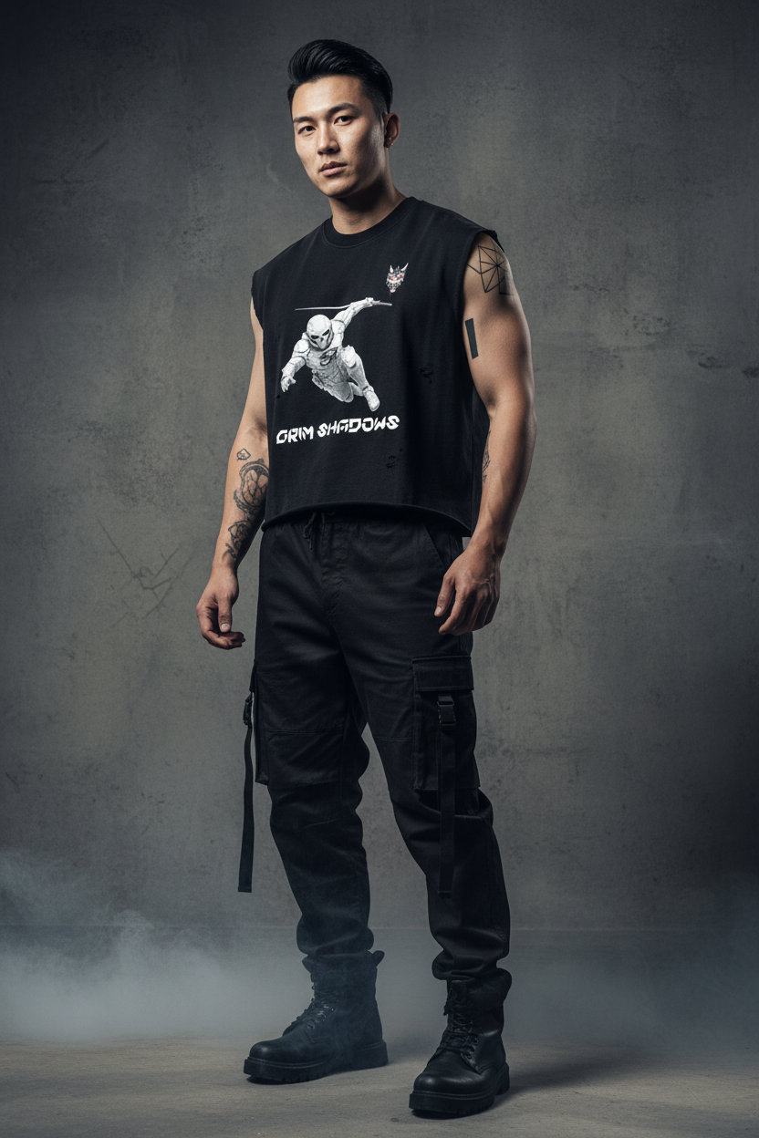 Asian male model