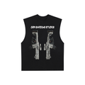 Raw Edge Cotton Tank Top- ARMS 4 GSU ERA 2/3