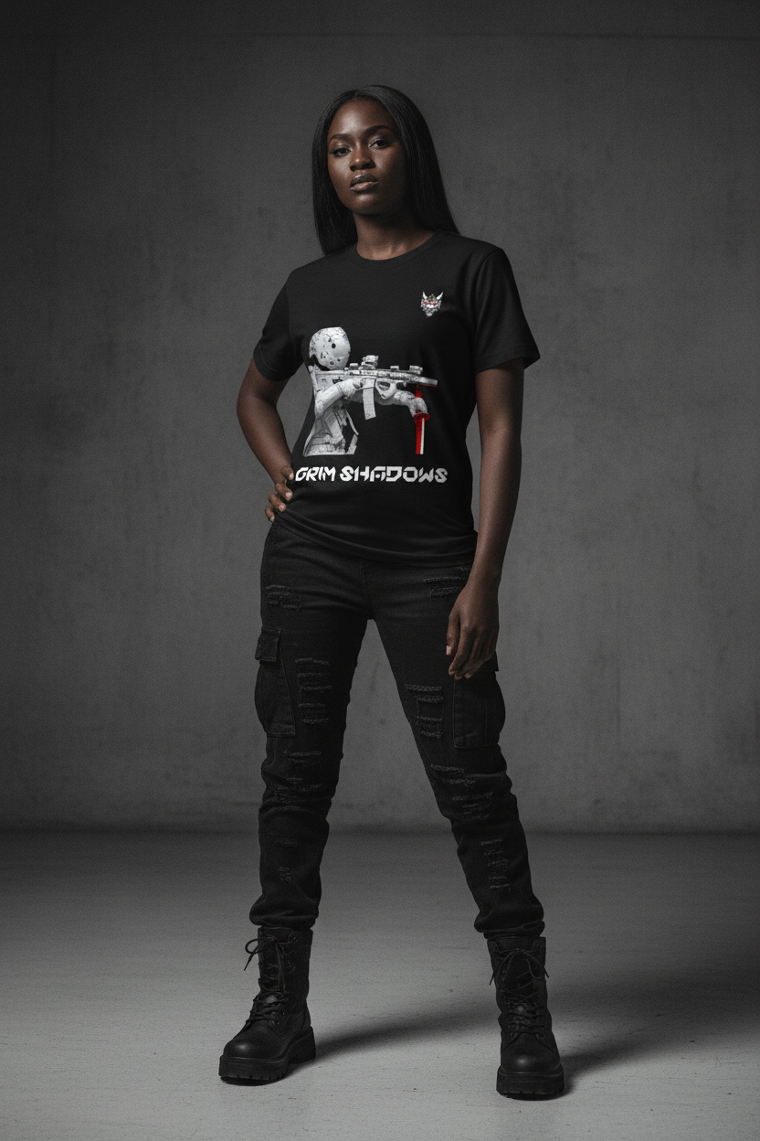 Black female model