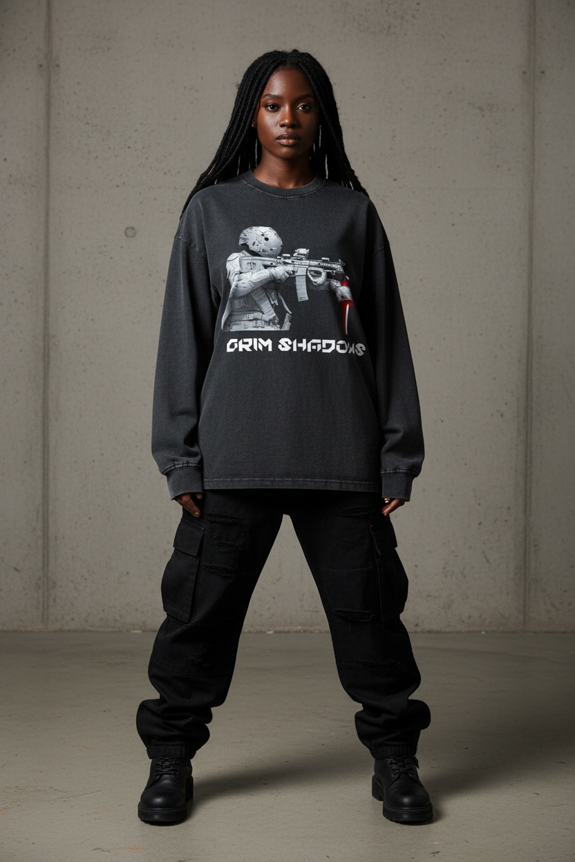 Black female model
