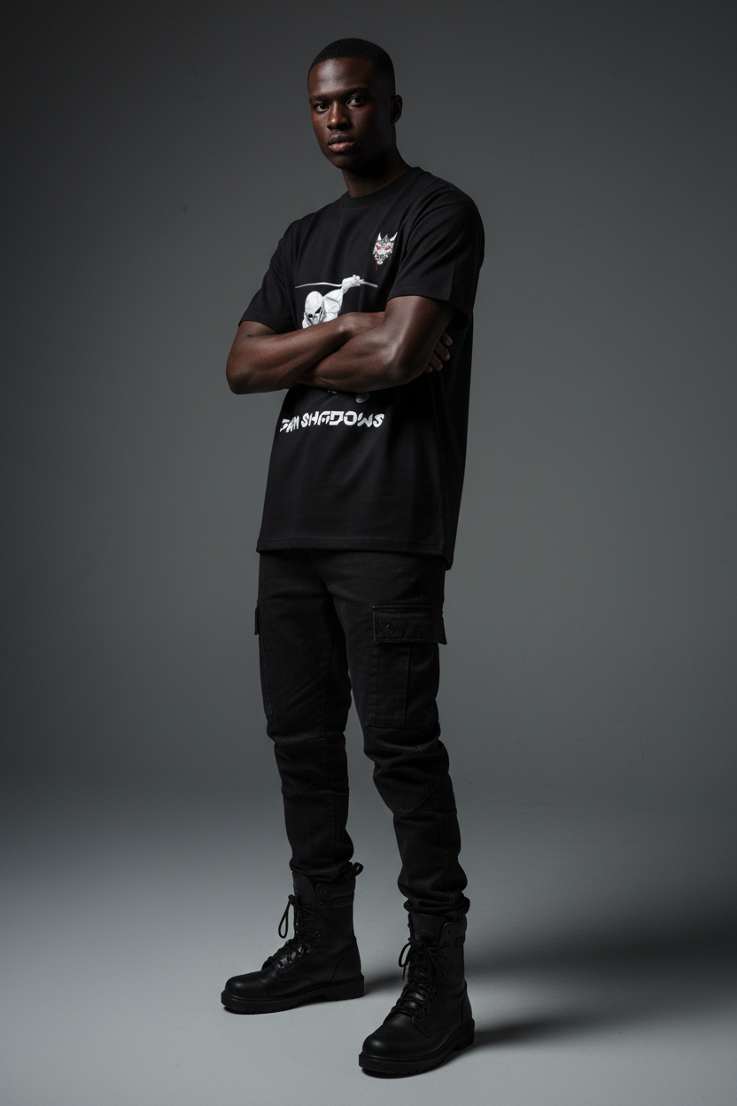 Black male model
