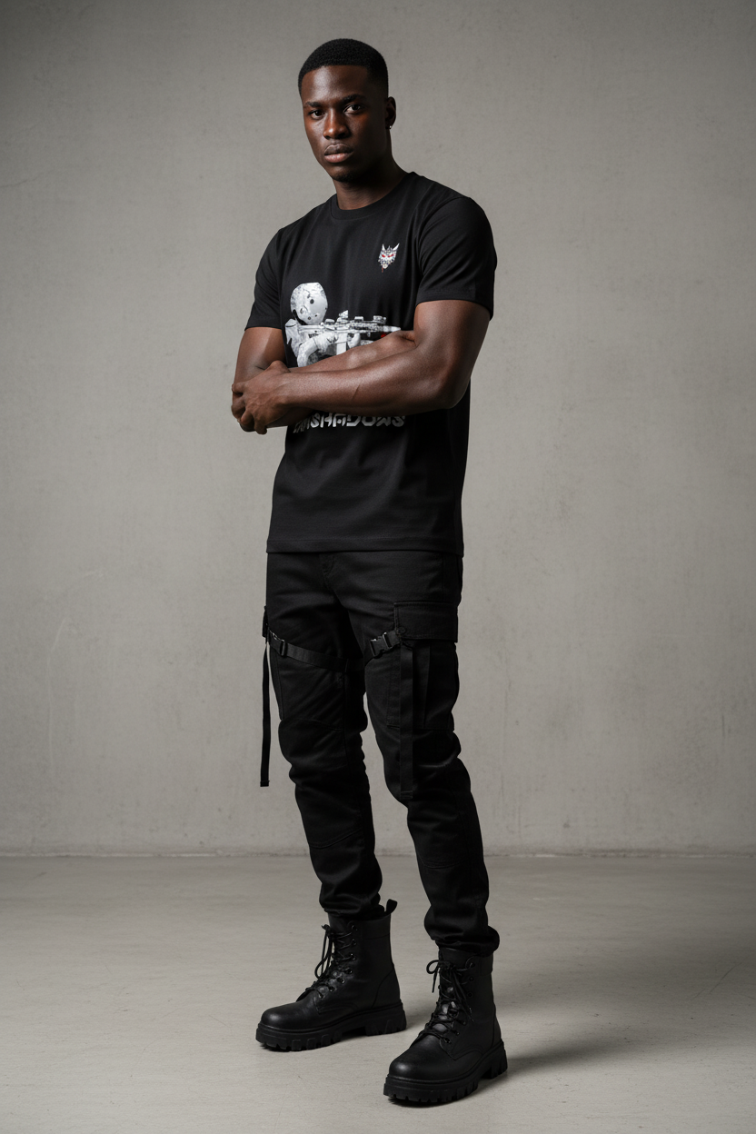 Black male model
