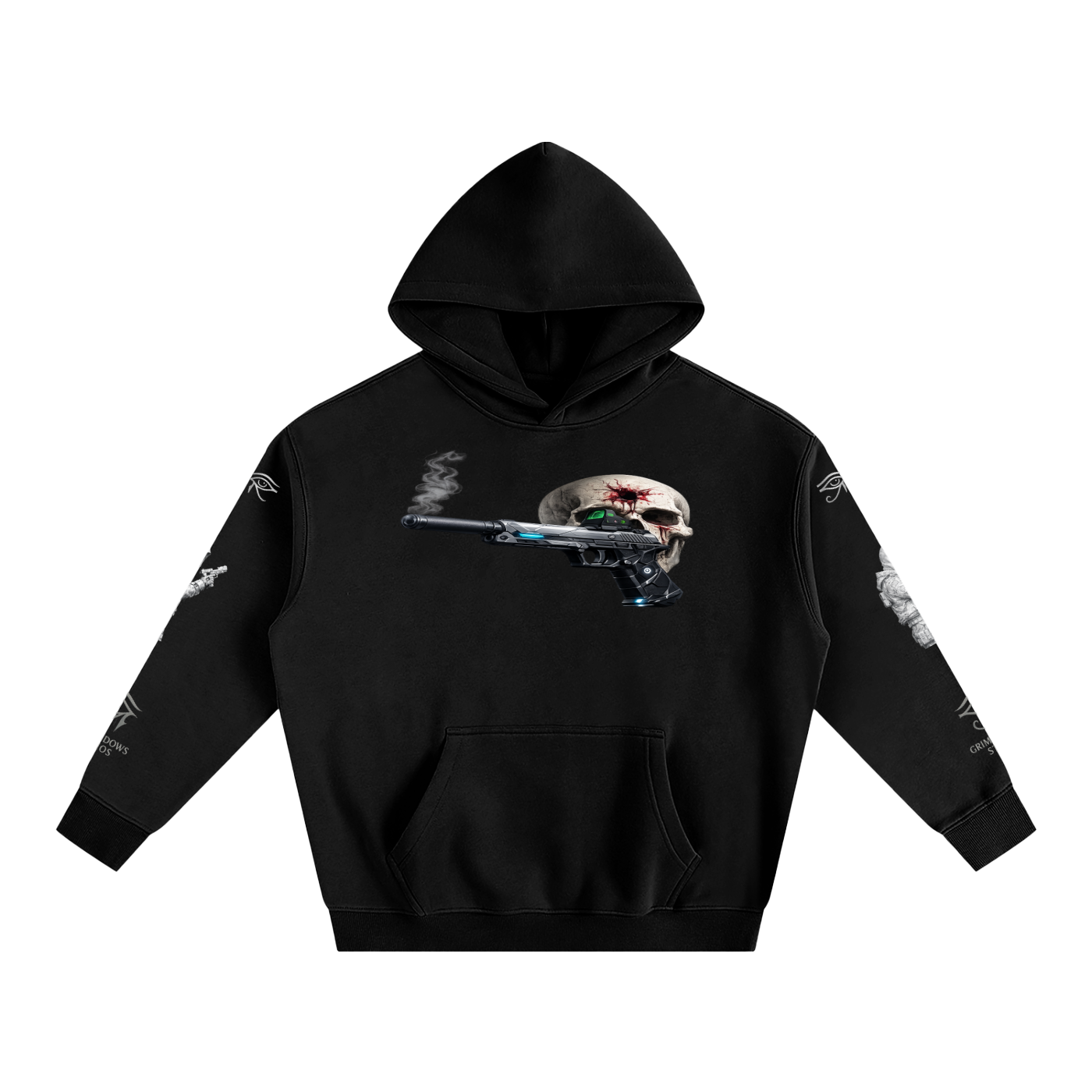 BULLSEYE GSU ERA 2. Oversize Fleeced Hoodie