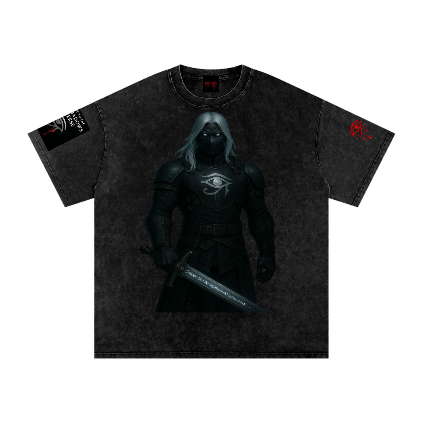 STARFALLER GSU ERA 1. Snow Washed Oversized Cotton T-Shirt