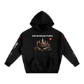 BLADES UNDER A BLOOD MOON GSU ERA1. Oversize Fleeced Hoodie