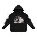 SHADOWS SILENCE - Oversize Fleeced Hoodie