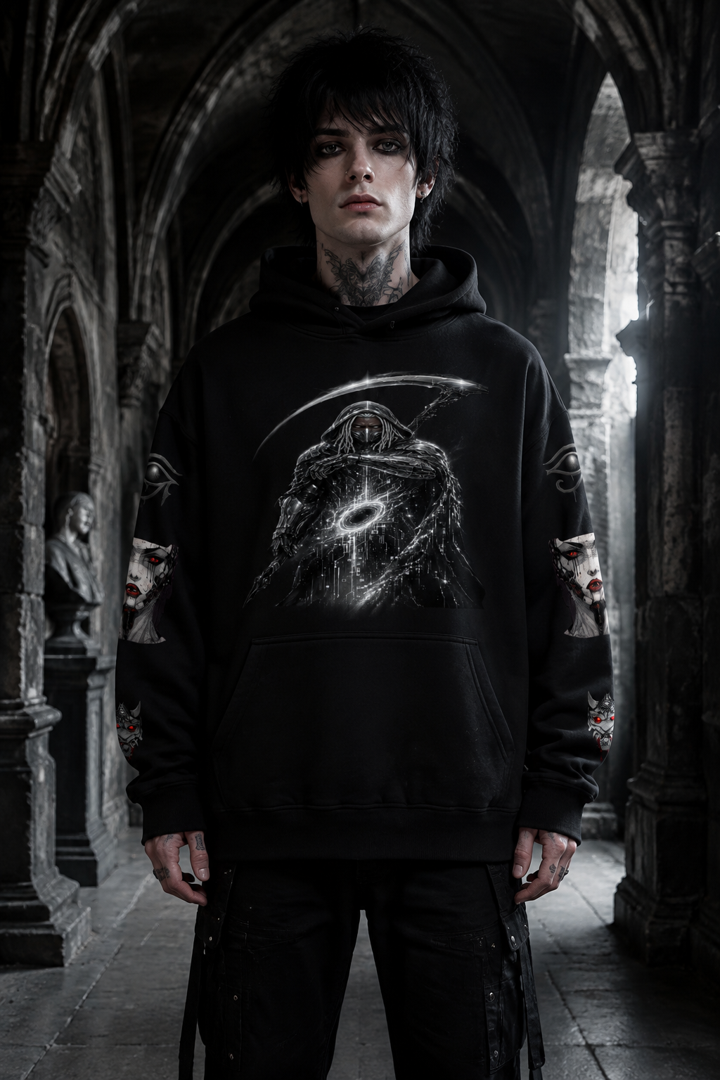 SHADOWFALLER - ERA 1 - Oversize Fleeced Hoodie