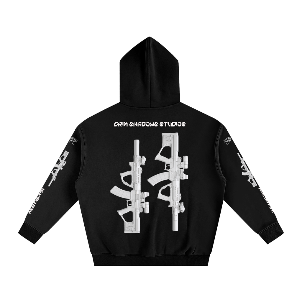 BLACK ARROW ARMS #1 GSU ERA 2. Oversize Fleeced Hoodie
