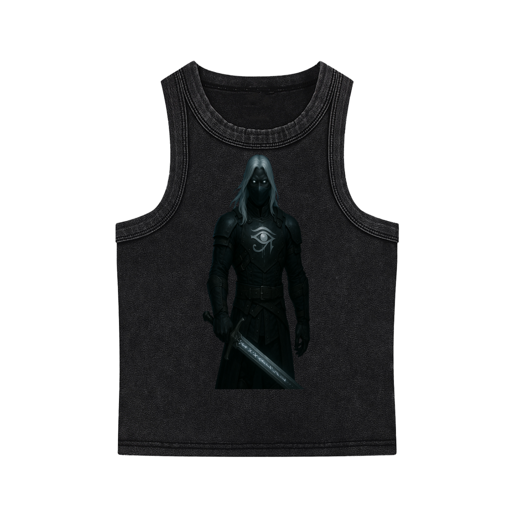 STARFALLER GSU ERA 1. Female Snow Washed Tank Top