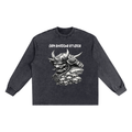 UNDEAD HONOR GSU ERA 1. Snow Washed Frayed Edge T-Shirt