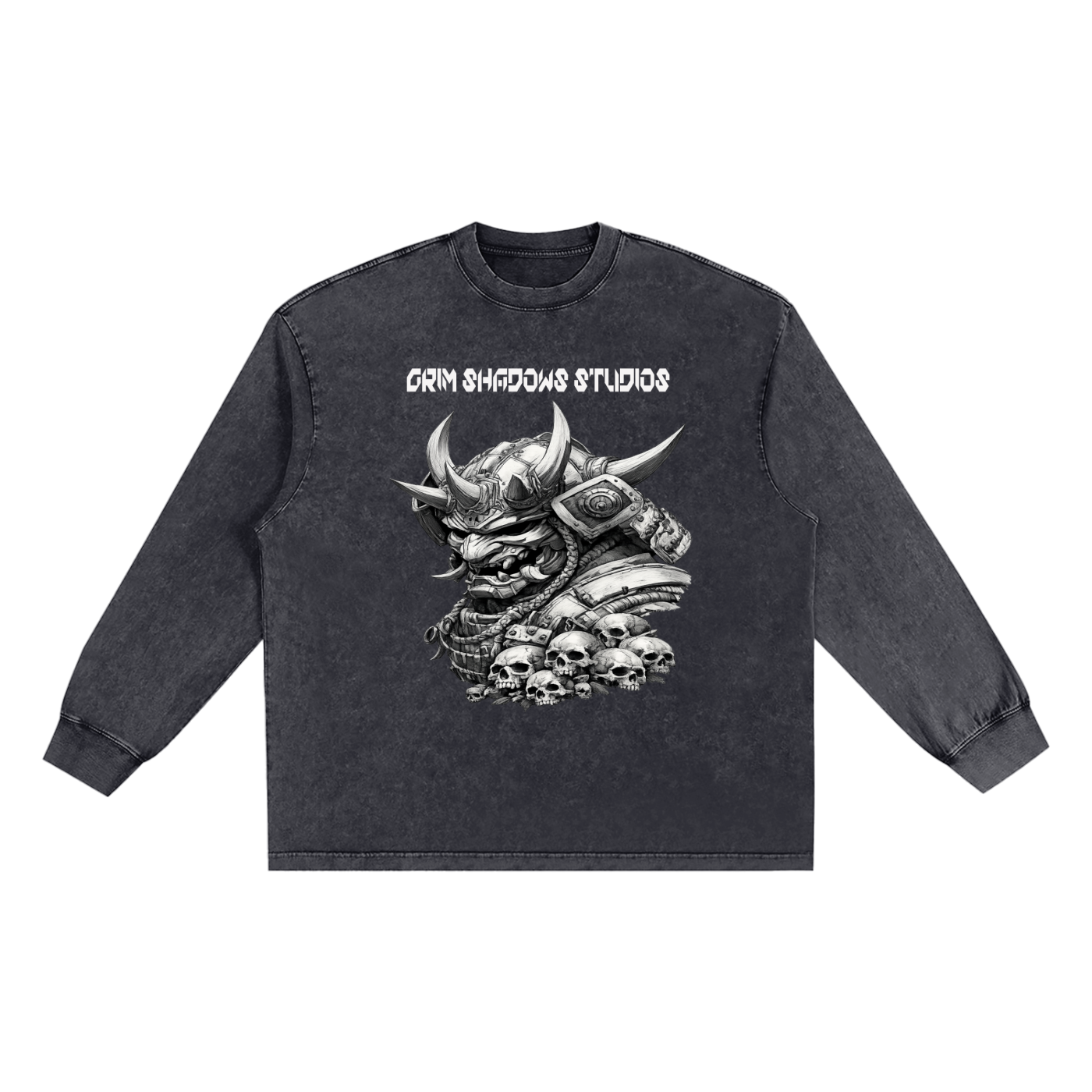 UNDEAD HONOR GSU ERA 1. Snow Washed Frayed Edge T-Shirt