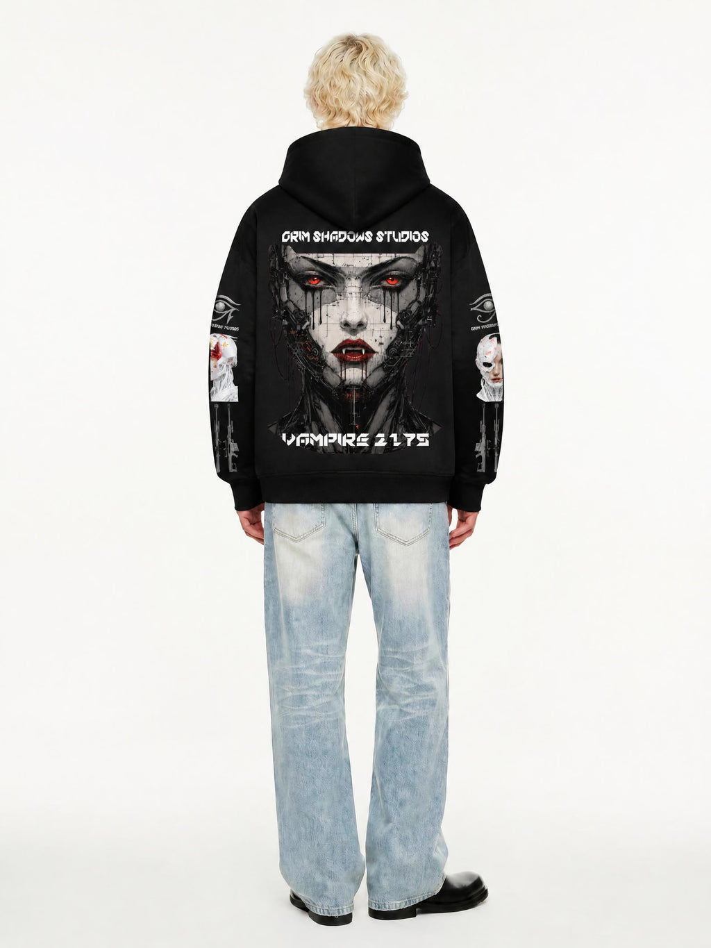 VAMPIRE 2175 - GSU ERA 2 - OVERSIZE FLEECED HOODIE