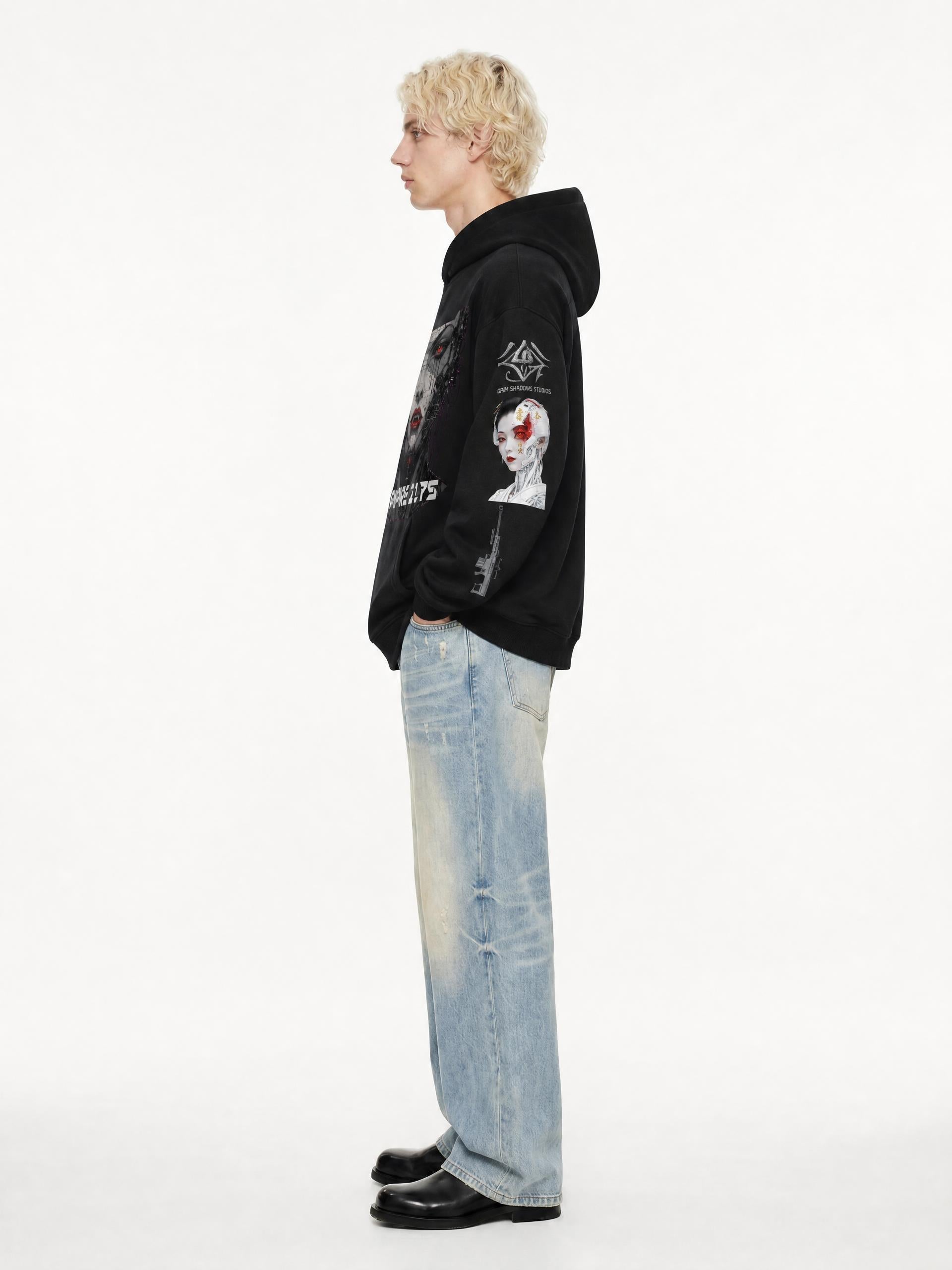 VAMPIRE 2175 - GSU ERA 2 - OVERSIZE FLEECED HOODIE