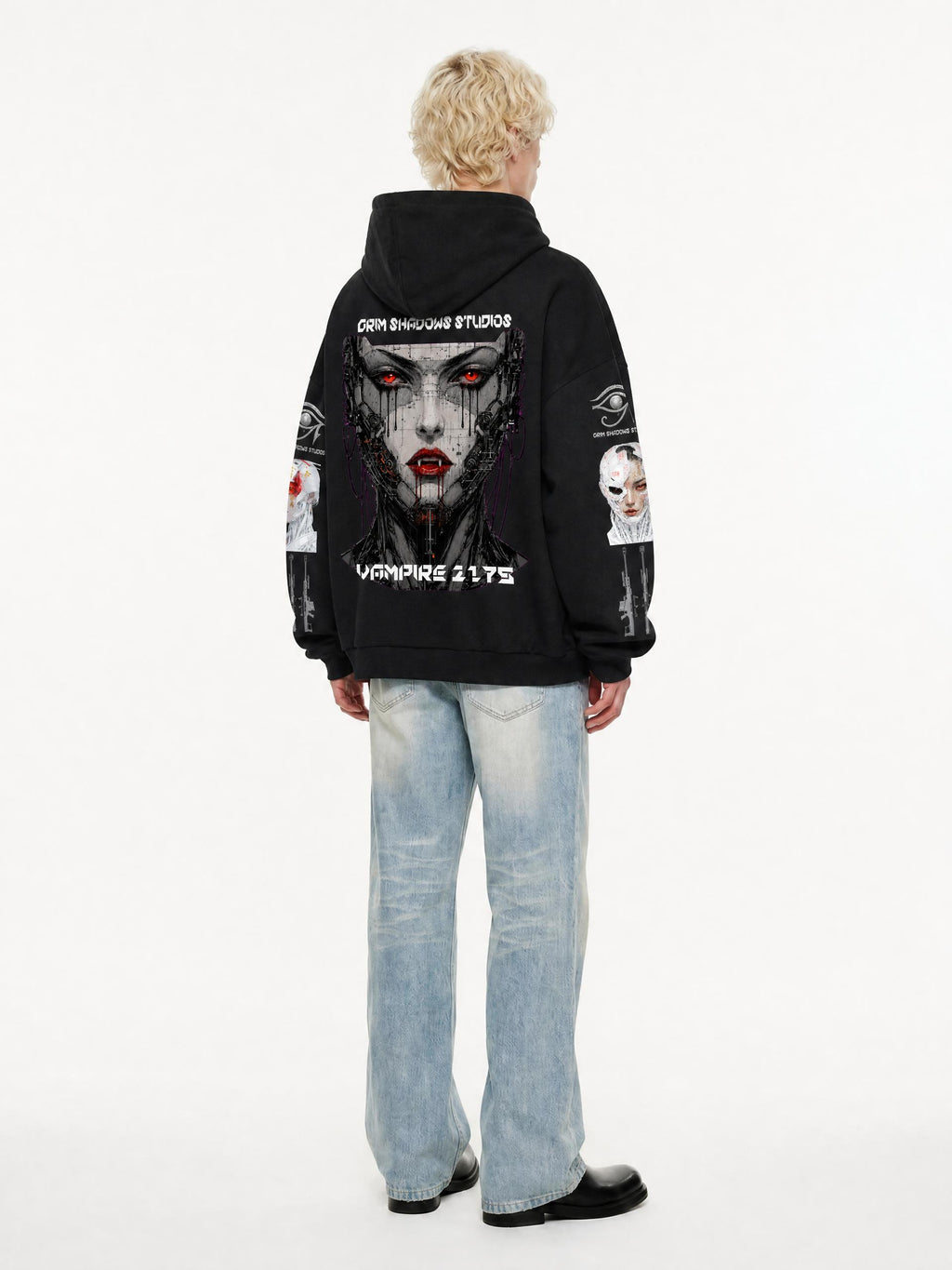 VAMPIRE 2175 - GSU ERA 2 - OVERSIZE FLEECED HOODIE