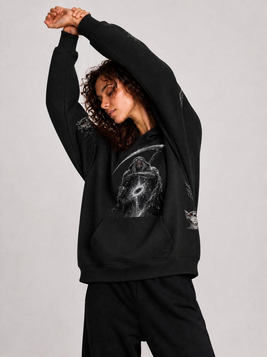 SHADOWFALLER - ERA 1 - Oversize Fleeced Hoodie