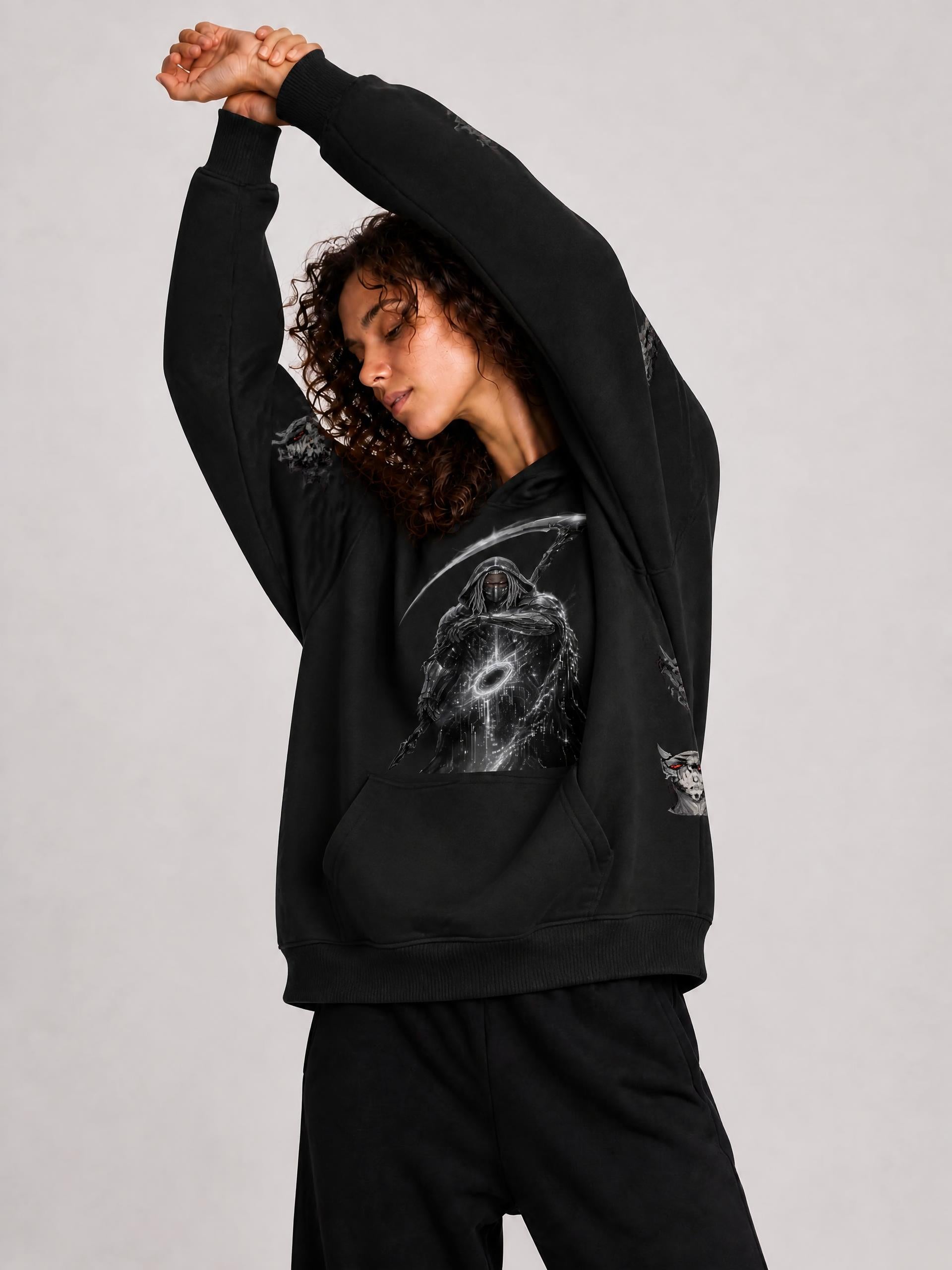 SHADOWFALLER - ERA 1 - Oversize Fleeced Hoodie