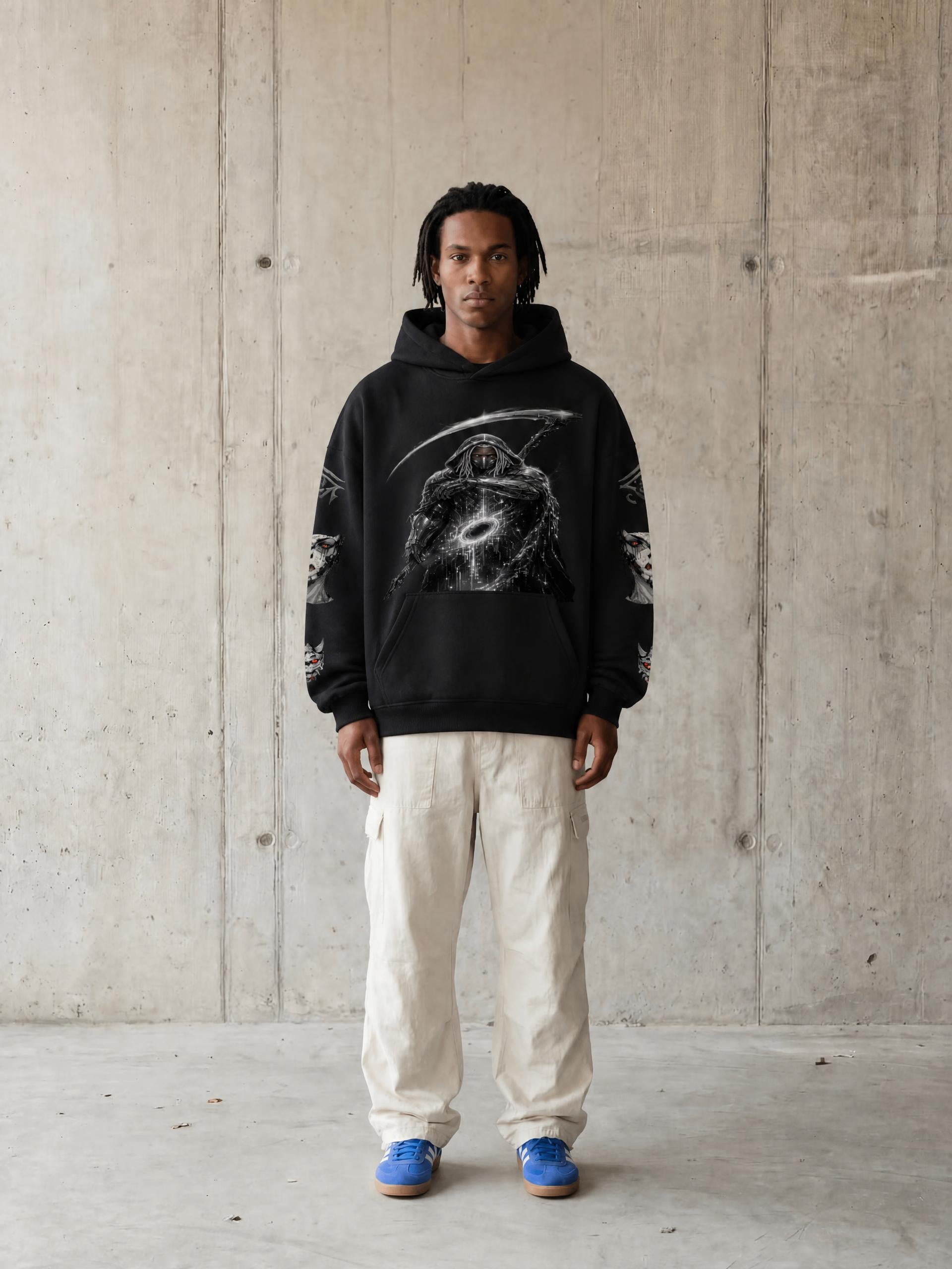 SHADOWFALLER - ERA 1 - Oversize Fleeced Hoodie