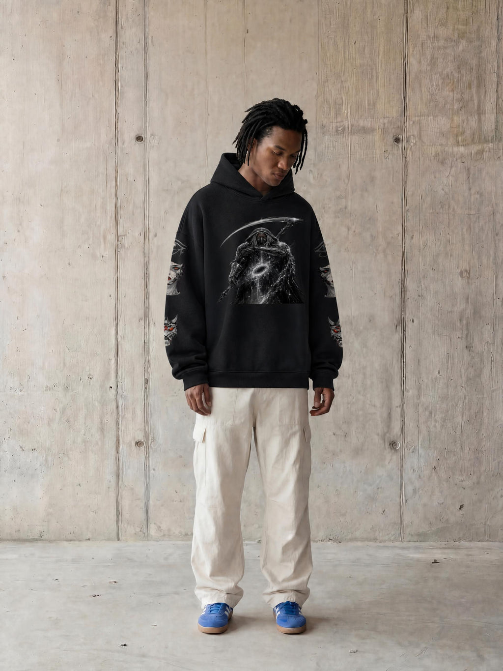 SHADOWFALLER - ERA 1 - Oversize Fleeced Hoodie